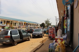 A street scene in Jos, Nigeria. Terrorists detonated bombs not far from this street in December, killing 30 people and injuring dozens.